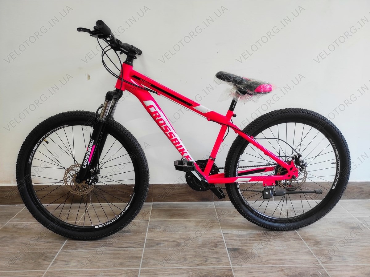 Купити Велосипед CrossBike Storm 26 Рама-15 pink рожевий за ціною